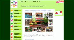 Desktop Screenshot of peter-frankenfeld-schule.de
